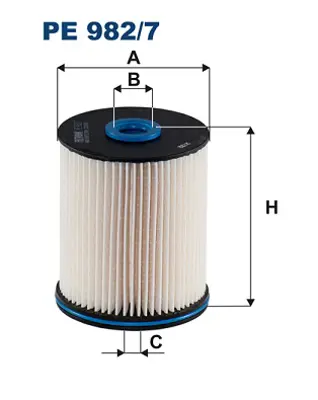 FILTRON PE 982/7 Mazot Filitresi A20dt B16dth İnsignia-B 84428486