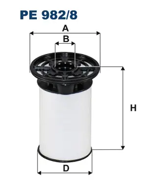 FILTRON PE 982/8 Yakıt Fıltresı 77369138