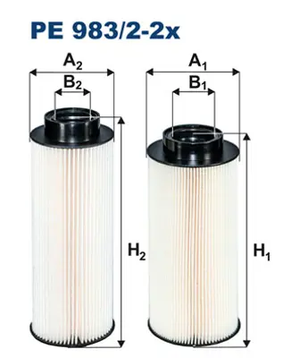 FILTRON PE 983/2-2x Yakıt Fıltresı 2003505