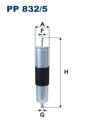 FILTRON PP 832/5 Benzın Fıltresı Bmw E46 M3 13327831089