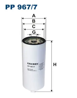 FILTRON PP 967/7 Yakıt Fıltresı 