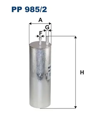 FILTRON PP 985/2 Yakıt Fıltresı (Mazot) Transporter T7 16> 