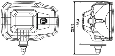 HELLA 1EA 328 450-527 Ana Far (Sag) 