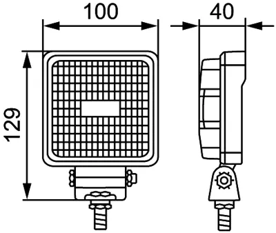 HELLA 1GA 357 107-012 Çalışma Lambası Valuefit S800led Universal Cv 