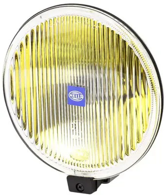 HELLA 1N4 005 750-641 Sıs Lambası 12v H3-Halojen Sol-Sag Sıyah Sarı Far 162,5 Mm Comet 500 