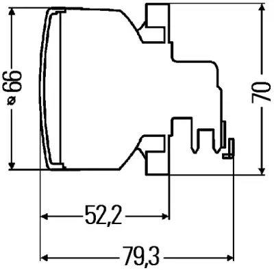 HELLA 2BA 009 001-007 Arka Sinyal 