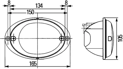 HELLA 2BA 343 130-547 Sınyal Lambası Sol 42581518