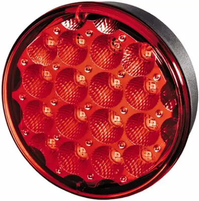 HELLA 2NE 344 200-091 Arka Sıs Lambası Kırmızı Sag/Sol Led (24v-24v) - Pacton / Scanıa / Van Hool / Lıebherr 2197395