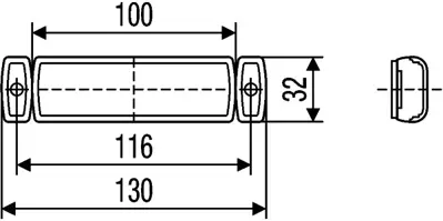 HELLA 2PG 008 645-641 Park Lambası Daf 2197427 906194