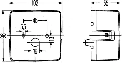 HELLA 2SE 004 623-001 Komple Arka Aydınlatma Universal Universal Cv 11885934-133285-1527413-6056400-75263250120-9689970-98 11885934 1527413 V06056400