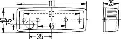 HELLA 2TM 006 717-047 Kuyruk Lambasi Unıversal Sol-Sag 288262 867595