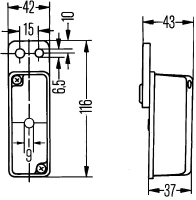 HELLA 2XS 005 020-011 Yan Lamba (Cevre Lambası)-(12v-24v) - Daf / Volvo / Scanıa / Iveco / Man / Mercedes-Benz 20223833 20768489 503290593 907596 Q106005020011 Z1219011