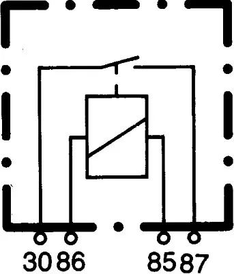 HELLA 4RA 003 437-097 Röle 24v 60a 4-Girisli 1709243 867512 97103581 98CT15K235CB