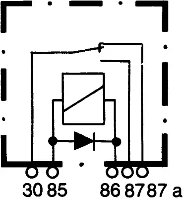 HELLA 4RD 933 332-091 Role 24v - 10/20a -  5 Gırıslı 867518