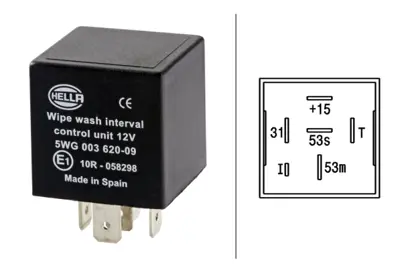 HELLA 5WG 003 620-091 Röle Silecek 3414899 38575100 431955531 655534 90069864 9936151000