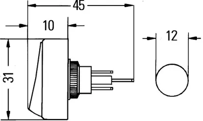 HELLA 6EH 007 946-001 Anahtar Universal Cv 1262595 