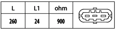 HELLA 6PU 009 121-891 Eksantrık Mıl Sensoru Daıly Iv V 11> 500371540