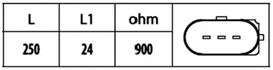 HELLA 6PU 009 146-581 Krank Devır Sensörü 6A906433K