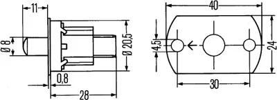 HELLA 6ZF 003 549-001 Kapi Kontrol Anahtari 217642 2426819 A0058200510 CNR14330700 KDWHLO9323 VYC1514A658AA