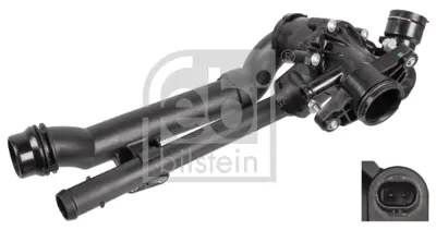 FEBI BILSTEIN 172476 Termostat 97 °c (M274, Komple) W205 13>18 S205 14>18 C205 15>18 W212 13>16 W213 16> C253 16>19 R172  A2742003300