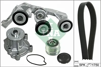 INA 529 0081 30 Kanallı Kayıs Setı (5pk1750, Devırdaımlı, Kutuklu, Alternator Kasnaklı) A-Class W168 01>04 Vaneo 414 A6682000570