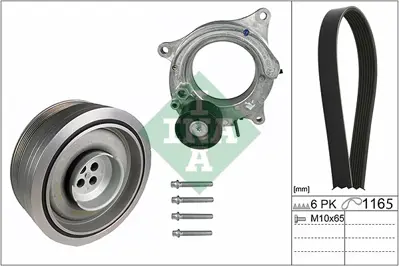 INA 529 0197 10 V Kayıs Setı Bmw F20 F21 F22 F30 F31 B46 B48 8570439 8650996