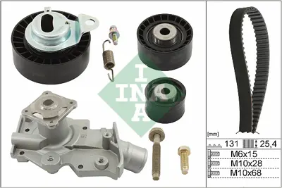 INA 530 0102 30 Eksantrık Rulman Kıtı ( Devırdaımlı ) Mondeo I / Iı 1,6-1.8-2.0 Zetec  YS7J6268BA