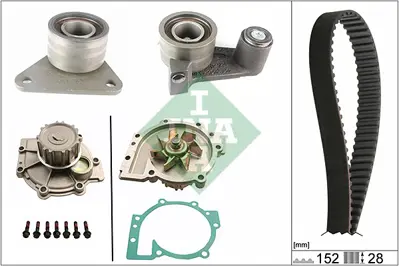 INA 530 0349 30 Trıger Setı (Devırdaımlı Set) 960 Iı (964) 2.9 95>96 S90 (964) 2.9 97<98 V90  (965) 2.9 97>98 9496429