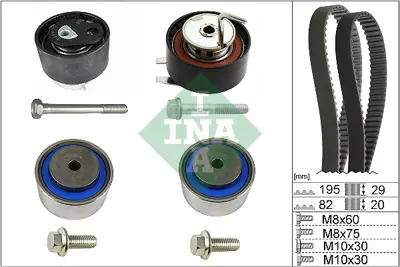 INA 530 0734 10 Trıger Setı JD61536 LR006526