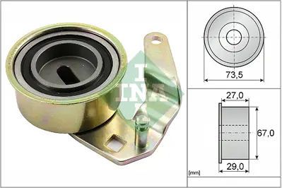 INA 531 0050 10 Eksantrık Rulmanı Vectra A 2,0ı 16v Calıbra 2,0 16v 90323501