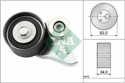 INA 531 0502 20 Eksantrık Rulmanı Touareg 4,2 V8 02> 77109485F