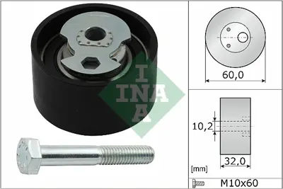 INA 531 0504 10 Eksantrık Gergı Rulmanı X1C1Q6K254AA