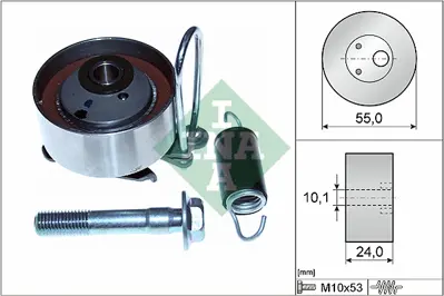 INA 531 0584 10 Eksantrık Gergı Rulmanı Honda Cıvıc 2001-2005 4145PLC315