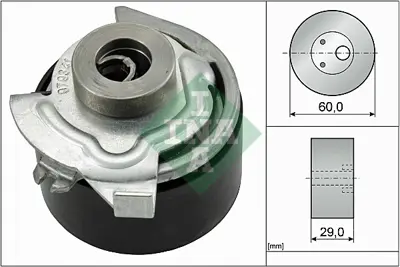 INA 531 0627 30 Eksantrık Gergı Rulmanı F9CZ6K254AA YF0912700