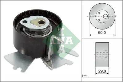 INA 531 0839 10 Trıger Eksantrık Gergı Rulmanı 308 407 807 308 3008 5008 Rcz Expert Iıı Jumpy Iıı C8 807 C5 Iıı C4 P 30725830 9674406880 9M5Q6B217AB