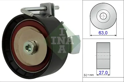 INA 531 0877 10 Eksantrık Gergı Rulmanı Focus Iıı 11> Kuga Iı 13> Mondeo V 14> S Max- 15> 5 Ecoboost Volvo S60 Iı T4 31330416 BM5G6K254AE