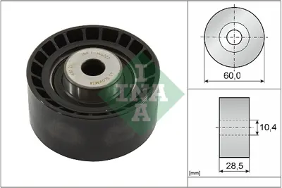 INA 532 0016 10 Eksantrık Gergı Rulmanı (Orta) Mondeo I / Iı 1,8 16v / 2,0 16v 92>00 Fıesta Iıı 1,4 / 1,6 92>95 Esco 93012621600 F5RZ6M250A