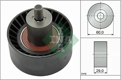 INA 532 0187 10 Gergı Rulmanı Focus 1,6 16v 1,8ı 16v XS7G6M250BA YF0912730