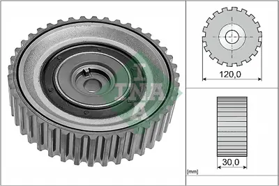 INA 532 0443 10 Eksantrık Dıslısı Clıo-Kangoo-Megane-Master 1,9 F9q 8200548227