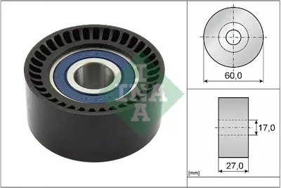 INA 532 0747 10 V Kayıs Gergı Rulmanı 31493093