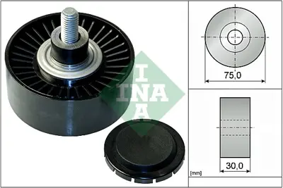 INA 532 0751 10 V Kayıs Gergı Rulmanı Bmw E82 E88 E90 E91 E92 E93 7578674