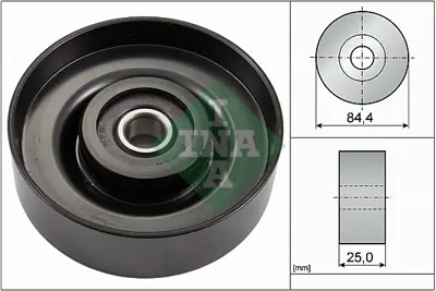 INA 532 0827 10 V Kayıs Gergı Rulmanı 1194731U05