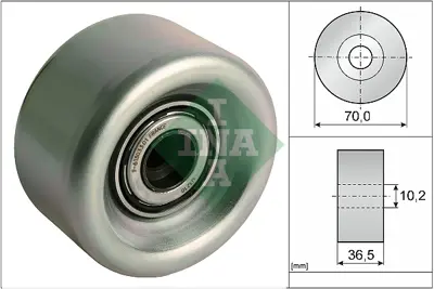 INA 532 0918 10 Alternator Gergı Rulmanı Mercedes Actros Mp4-Mp5 11> Arocs 13> Antos 12 > Om470-471            (70 X A4722021219