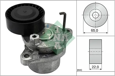 INA 534 0423 10 Alternatör V Kayıs Gergı Rulmanı Komple Kütüklü Accent Blue 1,6 Crdı 2011 -> Accent Era 1,5 Crdı 200 252812A100