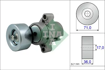 INA 534 0453 10 V Kayıs Gergı Kutugu RF5G15980A