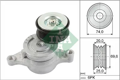 INA 534 0457 10 V Kayıs Gergı Kutugu ZJ3815980C