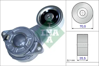 INA 534 0458 10 V Kayıs Gergı Kutugu 31170RSJE02