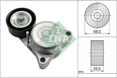 INA 534 0638 10 Kayıs Gergı Rulmanı (Kutuklu) X218 12>17 C218 11>17 W212 11>15 W221 11>13 W222 15>17 W166 15>18 W463 A2782000570