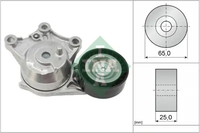 INA 534 0656 10 Alternator V Kayıs Gergısı 208-308 Iı-508-3008-5008-Partner-Expert Iv-Berlıngo 9803757580