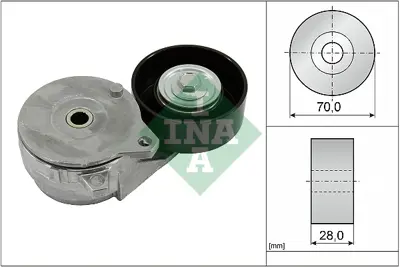 INA 534 0813 10 Alternator Gergı Rulmanı Kutuklu Juke 1,6 Benzınlı 2010-> Clıo 1,6 2013-> 119551KC0A